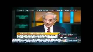 Anonymous 2012 Ron Paul Guest Host On Cnbc Part 15