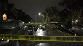 Severe Weather: Girl hit by falling tree limb while out trick-or-treating