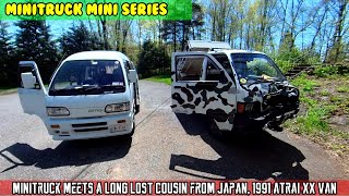 Mini-Truck (SE08 EP3) Minitruck meets up with a long lost cousin from Japan, M-Team vans sister!