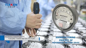 Manufacturing process of the differential pressure gauge