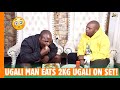 Ugali man eats 2kg ugali on set bonganajalas