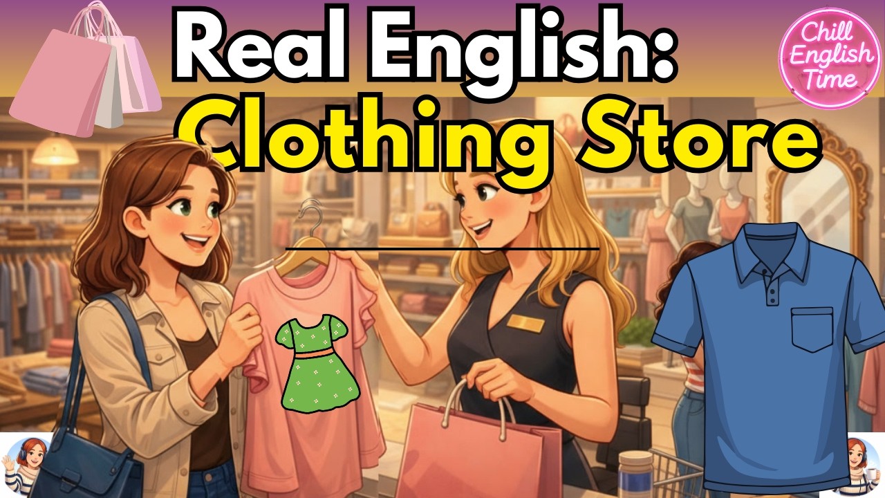 Daily English Dialogues | Shopping, Paying & Gift Buying | Englisg for beginners