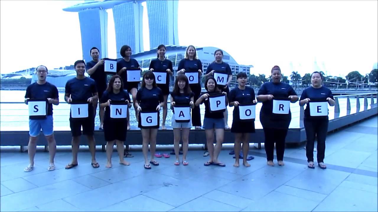 Booking Com Singapore Hotels Team Als Ice Bucket Challenge Youtube