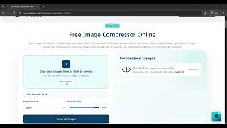 Free Image Compressor Online – Compress JPG, PNG & WebP in 3 Easy Steps