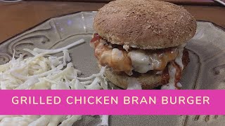 Grilled Chicken Bran Burger Home Made Burger Sauce Recipes By Saraz