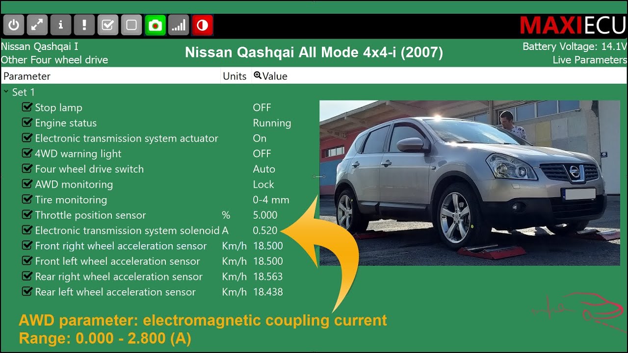 Nissan Qashqai All Mode 4x4 - The TRUTH About AWD System - full time or on  demand ? 