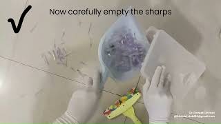 Needle Stick Injury (NSI Prevention)-Sharp Spill Handling Safely-Avoiding Needle Stick Injury