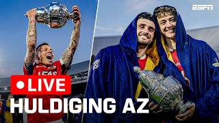 Gyvai: HULDIGING AZ | Eurojackpot KNVB Beker laimėtojas AZ švenčiamas