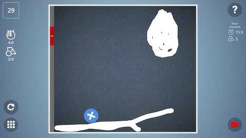 Check out how I solved level 29 in Brain It On! #BrainItOn