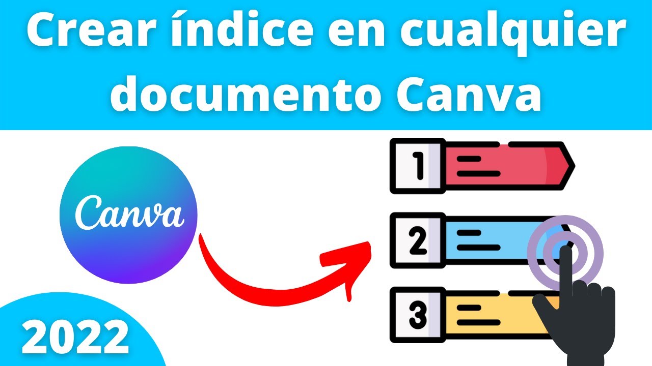 Como Hacer Indice En Canva