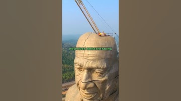 Tallest Statue in the World in India - Statue of Unity #Curiosities #Monuments #interestingfacts
