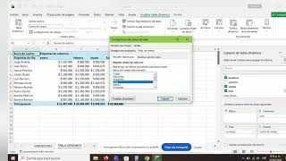 Tutorial tablas dinámicas. Curso herramientas de Microsoft 365 excel 2016. Ficha 3514768
