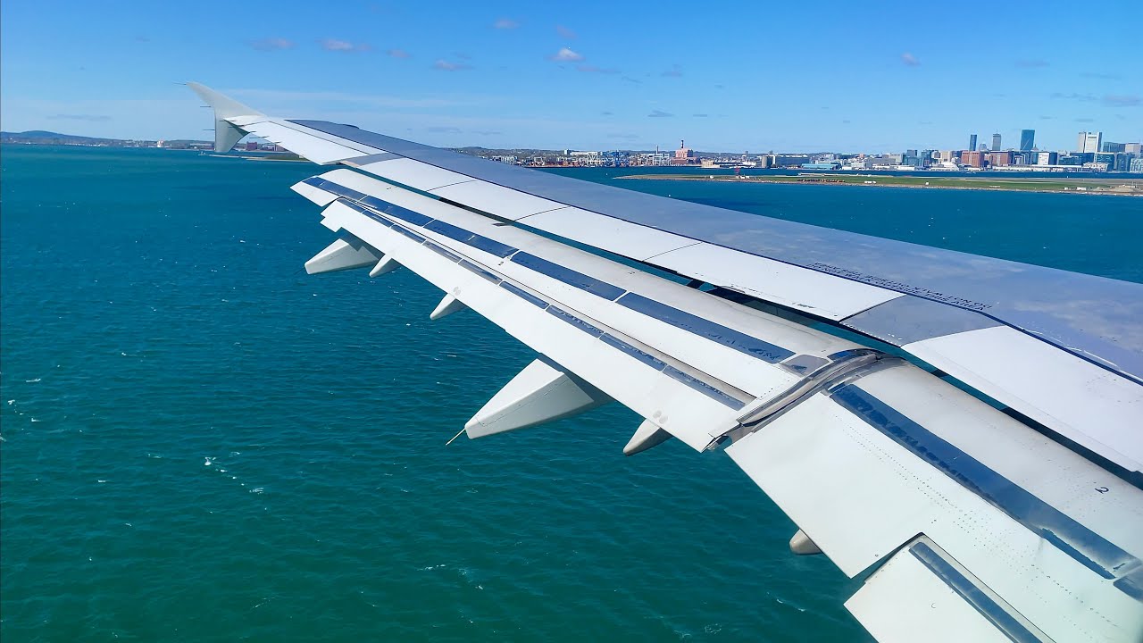 Beautiful & Smooth Boston Landing – American Airlines – Airbus A321-200 – BOS – N184US – SCS Ep. 626
