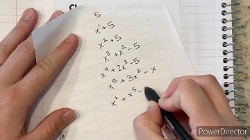 Unit 1: Algebra Basics Notes #4: Classifying Polynomials