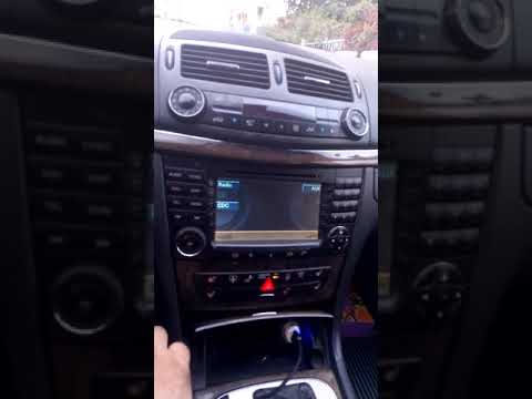 Mercedes W211/W219 how to activate DVD in motion