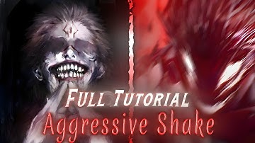 Aggressive Shake tutorial on alight motion + (preset)