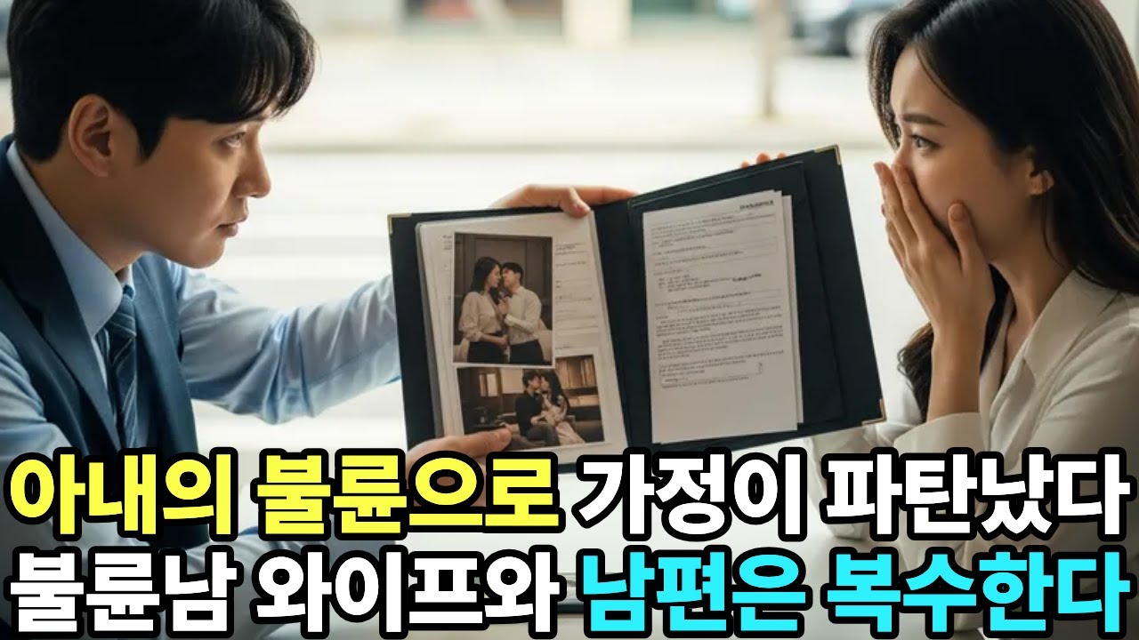 아내의 불륜으로 가정이 파탄났다 불륜남 와이프와 남편은 복수한다