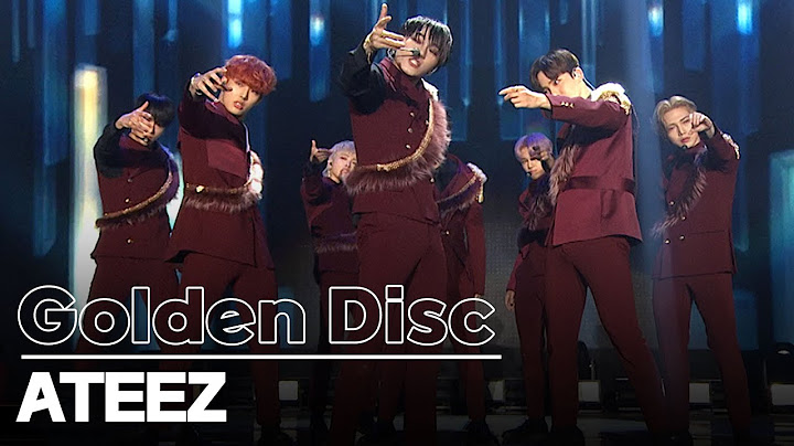 ATEEZ Performance at Golden Disc 2020💘