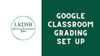 Setting Up Grading and Grade Categories