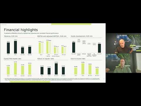 Eleving Group 6 Months 2025 Webinar - video from Nasdaq Baltic