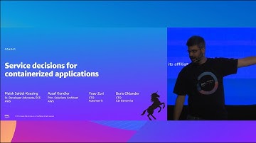 AWS Summit Tel Aviv 2023 - Service decisions for containerized applications (CON301)