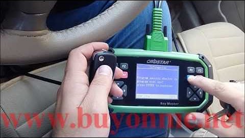 How to program Hyundai Tuscon 2007 remote keys by OBDSTAR Key Master X300 Pro3? www.buyonme.net