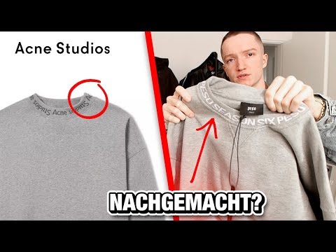 Vorwurf: Das hat PESO bei Acne Studios geklaut..