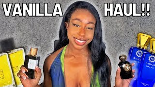 HUGE VANILLA PERFUME HAUL // New GOURMANDS Fragrances In My Collection That You MUST TRY