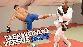 TAEKWONDO VERSUS BOXE ANGLAISE