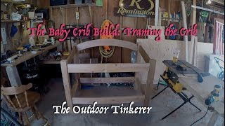 This time on the Outdoor Tinkerer, Caleb and I put the pieces together. The frame of the crib goes together and this thing is coming 