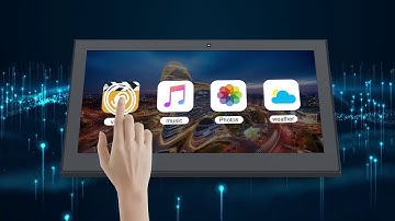 13inch Support 5 point capacitive touch screen for more interactive solutions