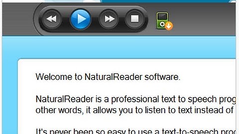 Natural Reader Tutorial