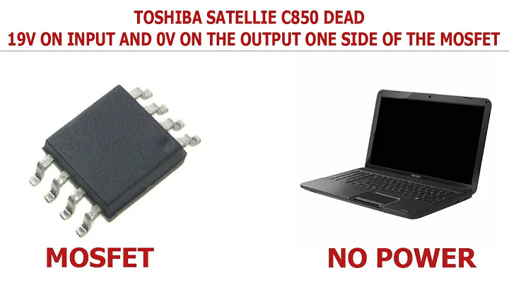 TOSHIBA SATELLITE C850 LAPTOP NOT POWERING ON REPAIR