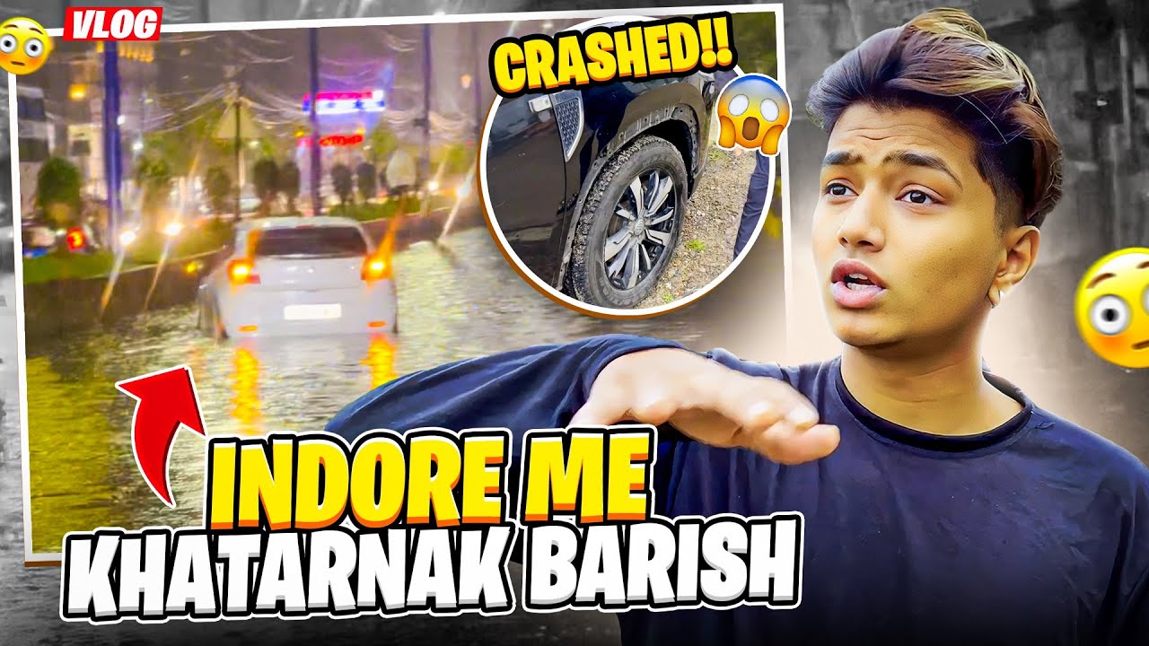 Heavy Rain In Indore 😨|  Tushar Silawat