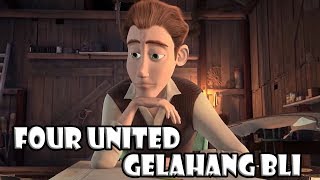 Four United - Gelahang Bli ( Animated Version )
