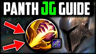 Pantheon JUNGLE is a MONSTER! (Best Build/Runes) Pantheon Jungle Beginners Guide Season 14