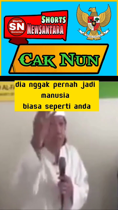 Cak Nun sindir Megawati #shorts #reaction