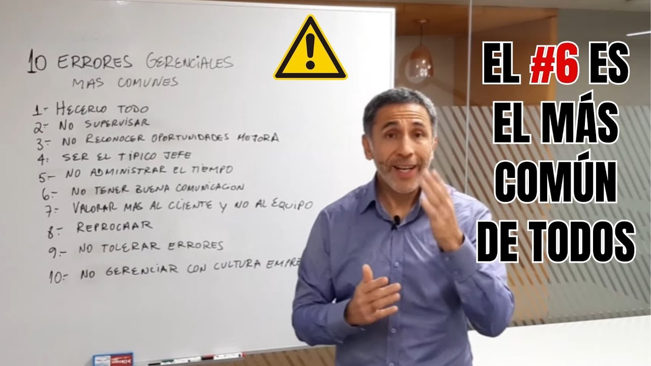 10 Errores más frecuentes de los Gerentes Generales👨‍💼 | Javier Medina Emprendedor 24/7
