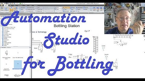 Automation Studio Drawing for Bottling Station Assignment ATMN 153 Industrial Pneumatics