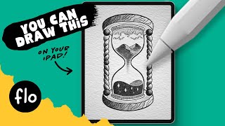 PROCREATE Draw Easy Pen and Ink Artwork - Step by Step Procreate Tutorial