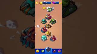 Play merge tank war first 10 tanks | Free IDLE android game screenshot 5
