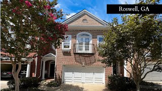 MUST SEE- STUNNING TOWNHOME FOR SALE IN ROSWELL, GA - 2 Bedrooms - 3.5 Bathrooms