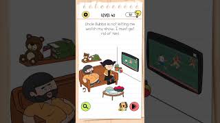 Brain Test 4- Level- 40 (Uncle Bubba is not letting me watch my show) #kaigaming #braintest #puzzle