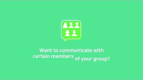 Creating Subgroups & Multiple Chats on BAND