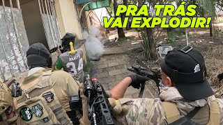 GU3RRA COM EXPLOSÕES EM GOIANIA - Awb - Airsoft Gameplay