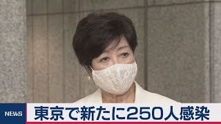 東京で新たに250人感染（2020年7月29日）