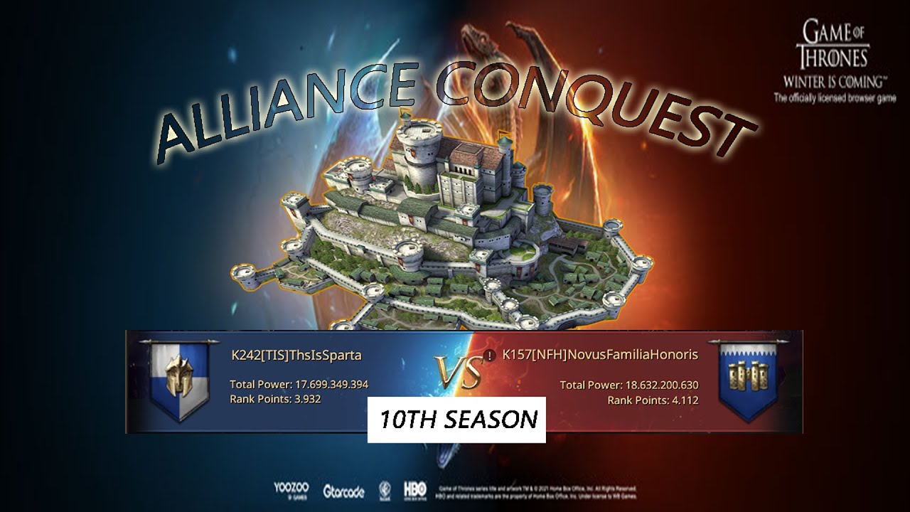 alliance Conguest 10th season round 2: TIS vs NFH - YouTube