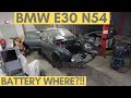 Part 24: Wiper Res, Battery, Cable, FPR,  Oh My! E30 N54 Progress!