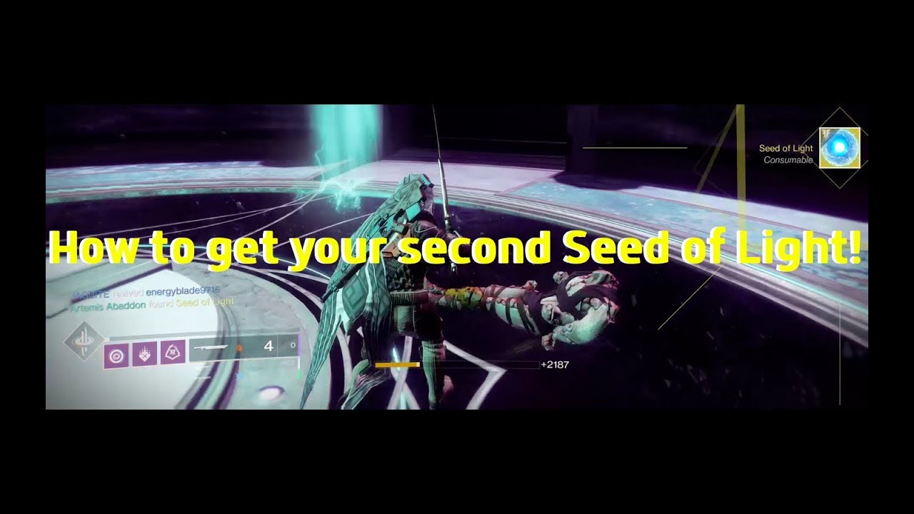 Destiny 2 How To Get Seed Of Light (Spoilers!) How to get your second Seed of Light! - Destiny 2