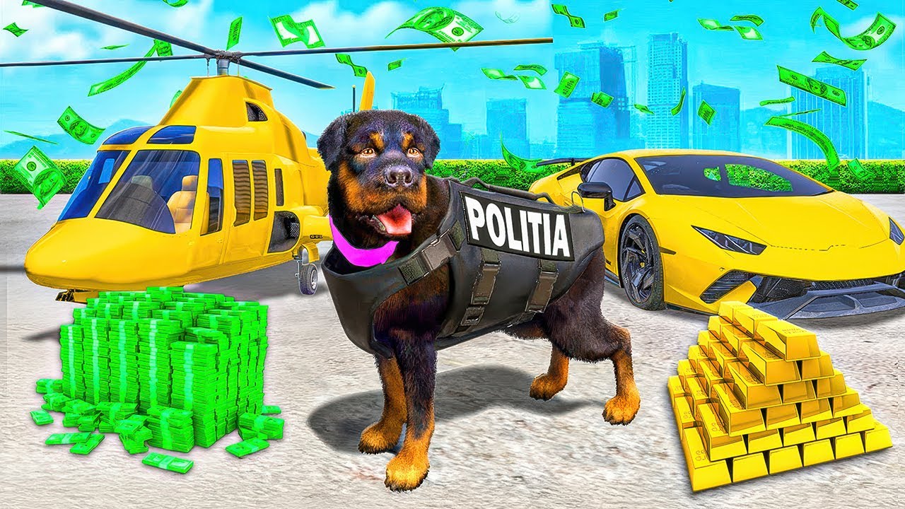 Protejez MILIONARI ca CAINE POLITIST in GTA 5!